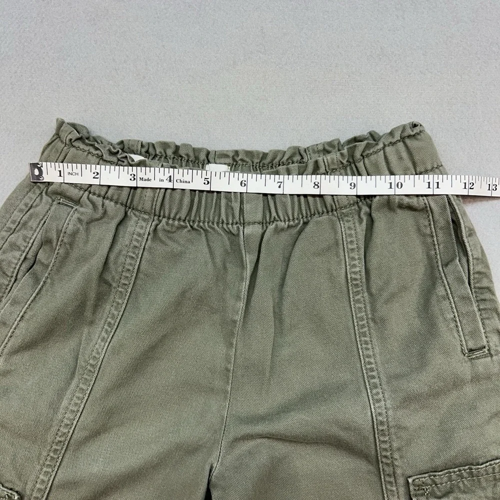 Gap Olive Green Cargo Pants Girls Size M Back To School Kids Clothes Y2K style